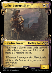 Lotho, Corrupt Shirriff (LTR-664) - The Lord of the Rings: Tales of Middle-earth: (Showcase) Foil