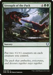 Strength of the Pack (CMR-259) - Commander Legends