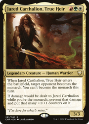 Jared Carthalion, True Heir (CMR-281) - Commander Legends