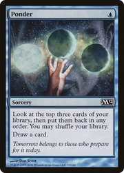 Ponder (M12-073) - Magic 2012