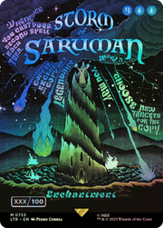Storm of Saruman (LTR-733) - The Lord of the Rings: Tales of Middle-earth (Borderless) Foil