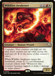 Wildfire Awakener (MOC-044) - March of the Machine Commander