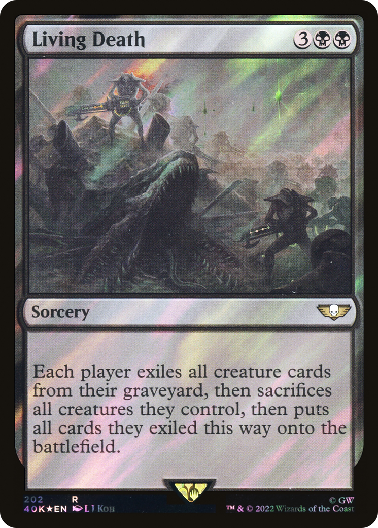 Living Death (40K-202) - Warhammer 40,000 Commander Foil