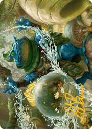 Pond Prophet // Pond Prophet (ABLB-029) - Bloomburrow Art Series (Borderless)