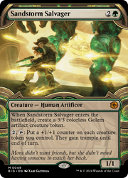 Sandstorm Salvager (BIG-049) - The Big Score: (Showcase) Foil