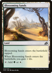 Blossoming Sands (IKO-244) - Ikoria: Lair of Behemoths Foil