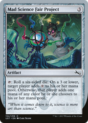 Mad Science Fair Project (UST-154) - Unstable