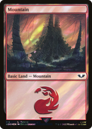 Mountain (40K-315) - Warhammer 40,000 Commander Foil