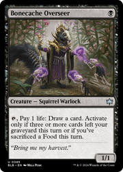 Bonecache Overseer (BLB-085) - Bloomburrow Foil