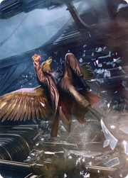 Skyway Robber // Skyway Robber (ASNC-055) - New Capenna Art Series (Borderless)
