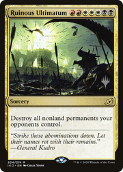 Ruinous Ultimatum (PPIKO-204) - Ikoria: Lair of Behemoths Promos Foil