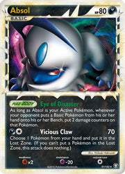 Absol (Prime) 091  - Holofoil Triumphant - Ultra Rare