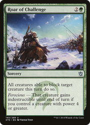 Roar of Challenge (KTK-145) - Khans of Tarkir