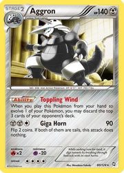 Aggron 080  - Holofoil Dragons Exalted - Holo Rare