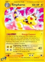 Ampharos (34) 034  - Reverse Holofoil Expedition - Rare
