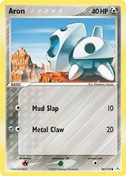Aron 058/110  - Reverse Holofoil Holon Phantoms - Common