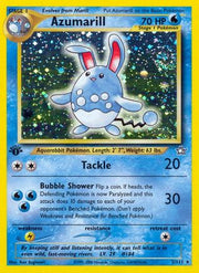 Azumarill 002/111  - Unlimited Holofoil Neo Genesis - Holo Rare