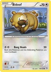 Bidoof 106/124  Dragons Exalted - Common