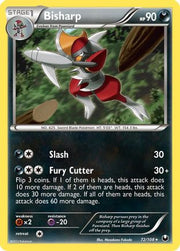 Bisharp (72) 072  Dark Explorers - Rare