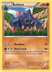 Boldore (52) 052  - Reverse Holofoil Emerging Powers - Uncommon