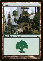 Forest (RAV-304) - Ravnica: City of Guilds