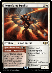 Heartflame Duelist // Heartflame Slash (PPWOE-228P) - Wilds of Eldraine Promos