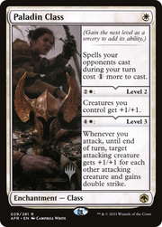 Paladin Class (PPAFR-29P) - Adventures in the Forgotten Realms Promos Foil