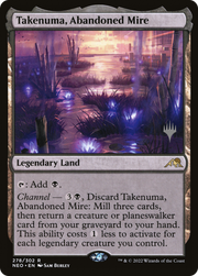 Takenuma, Abandoned Mire (PPNEO-278P) - Kamigawa: Neon Dynasty Promos
