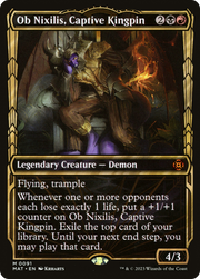 Ob Nixilis, Captive Kingpin (MAT-091) - March of the Machine: The Aftermath: (Showcase)