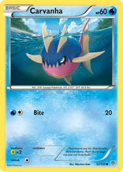 Carvanha 032  - Reverse Holofoil Plasma Storm - Common