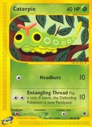 Caterpie 096  Expedition - Common