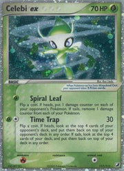 Celebi ex 117  - Holofoil Unseen Forces - Secret Rare