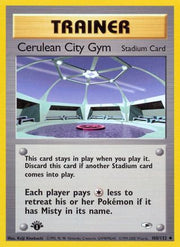 Cerulean City Gym 108/132  - Unlimited Gym Heroes - Uncommon