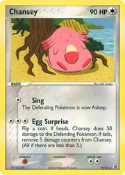 Chansey 019  - Reverse Holofoil FireRed & LeafGreen - Rare