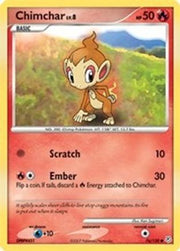 Chimchar 076/130  Diamond and Pearl - Common