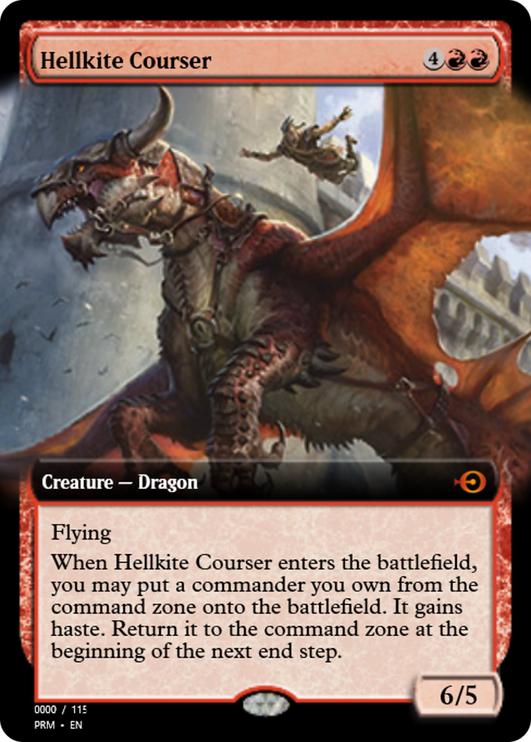 Hellkite Courser (PRM-85996) - Magic Online Promos Foil