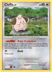 Cleffa 078/130  - Reverse Holofoil Diamond and Pearl - Common