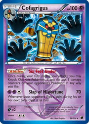 Cofagrigus (Team Plasma) (56) 056/116  - Holofoil Plasma Freeze - Holo Rare