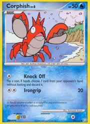 Corphish 089  - Reverse Holofoil Legends Awakened - Common
