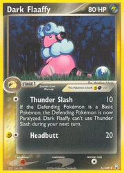 Dark Flaaffy 033/109  - Reverse Holofoil Team Rocket Returns - Uncommon