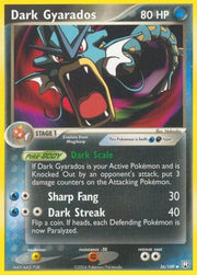 Dark Gyarados 036/109  - Reverse Holofoil Team Rocket Returns - Uncommon