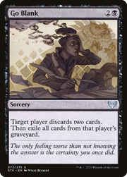 Go Blank (STX-072) - Strixhaven: School of Mages