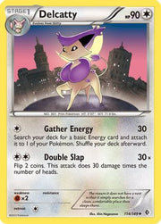 Delcatty 114  - Reverse Holofoil Boundaries Crossed - Uncommon