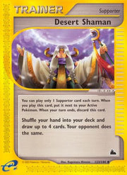Desert Shaman 123  Skyridge - Uncommon