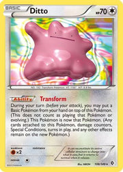 Ditto 108  - Reverse Holofoil Boundaries Crossed - Holo Rare