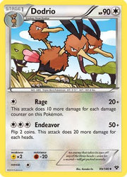 Dodrio 099  - Reverse Holofoil XY Base Set - Uncommon