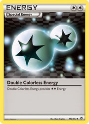 Double Colorless Energy 113/113  - Reverse Holofoil Legendary Treasures - Uncommon