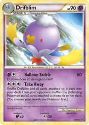 Drifblim 012  - Reverse Holofoil Undaunted - Rare