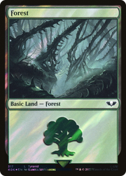 Forest (40K-317) - Warhammer 40,000 Commander Foil