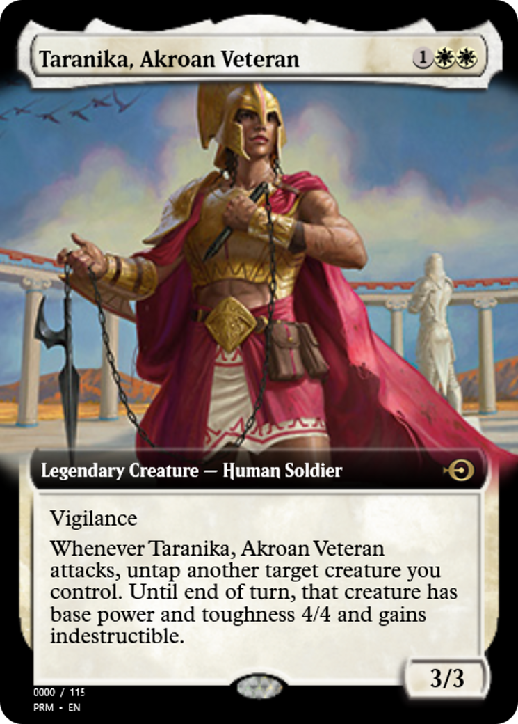 Taranika, Akroan Veteran (PRM-79975) - Magic Online Promos Foil